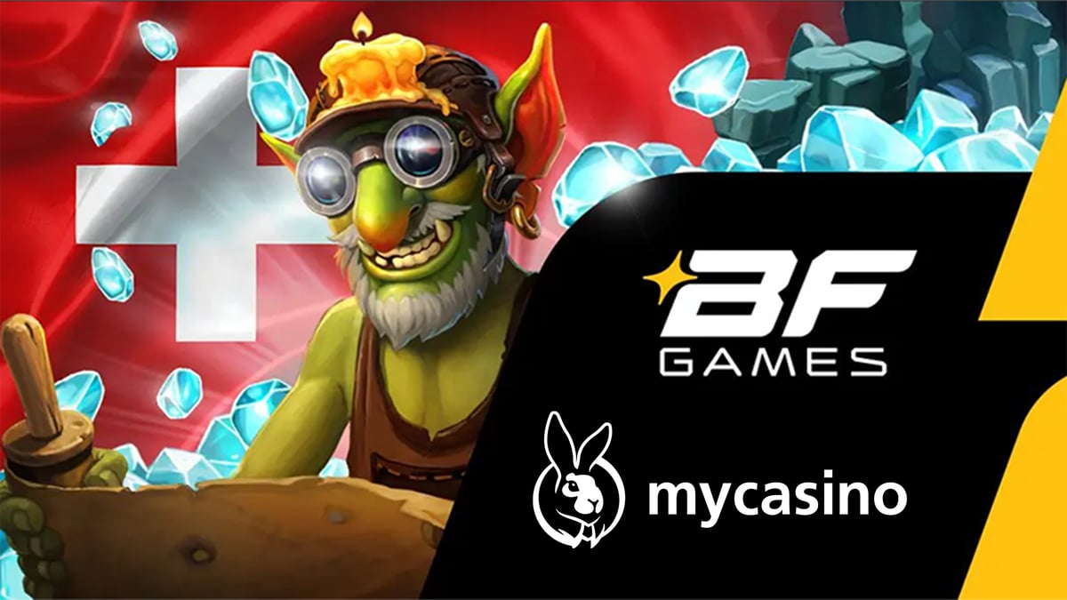 Immagine con il logo BF e il logo mycasino