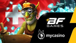 Immagine con il logo BF e il logo mycasino